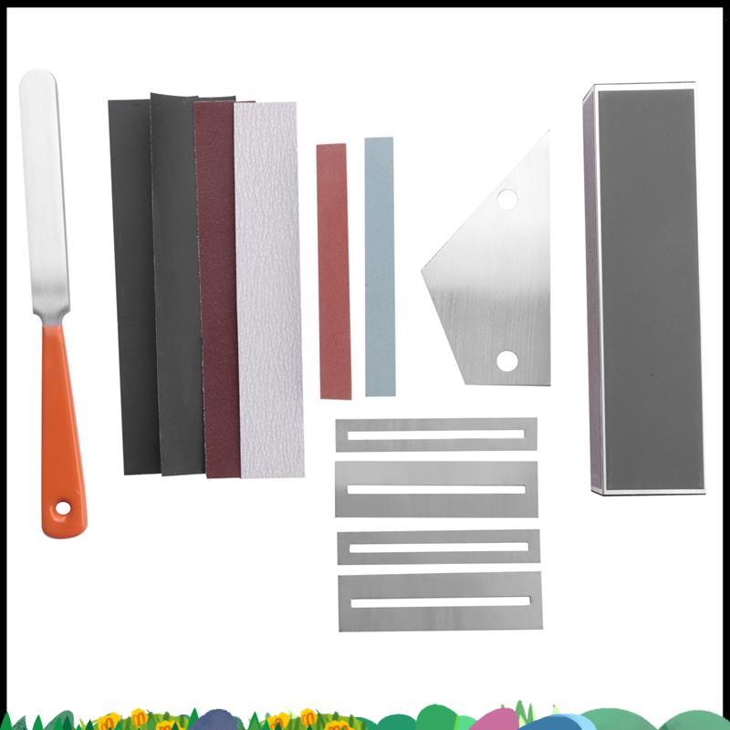 Super 13 ชิ้นกีตาร์ Luthier เครื่องมือกีตาร์ Fret ไฟล์กีตาร์ Fret Leveling Beam Fingerboard Guard Fr