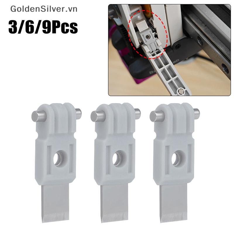 GoldenSilver 3/6/9 ชิ้นสําหรับBambu Filamentเครื่องตัดDesสําหรับBambu Lab X1/X1C/P1S/P1P/A1/A1 Mini/