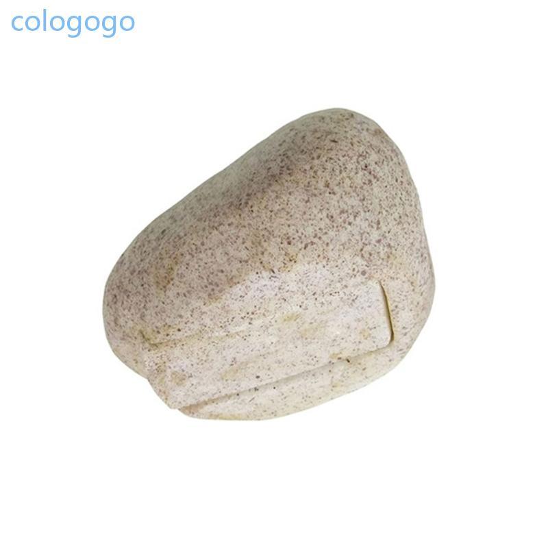 COLO Fake Rock Key Hider ตกแต่งสวนช่องลับกล่องเก็บของที่สมจริง