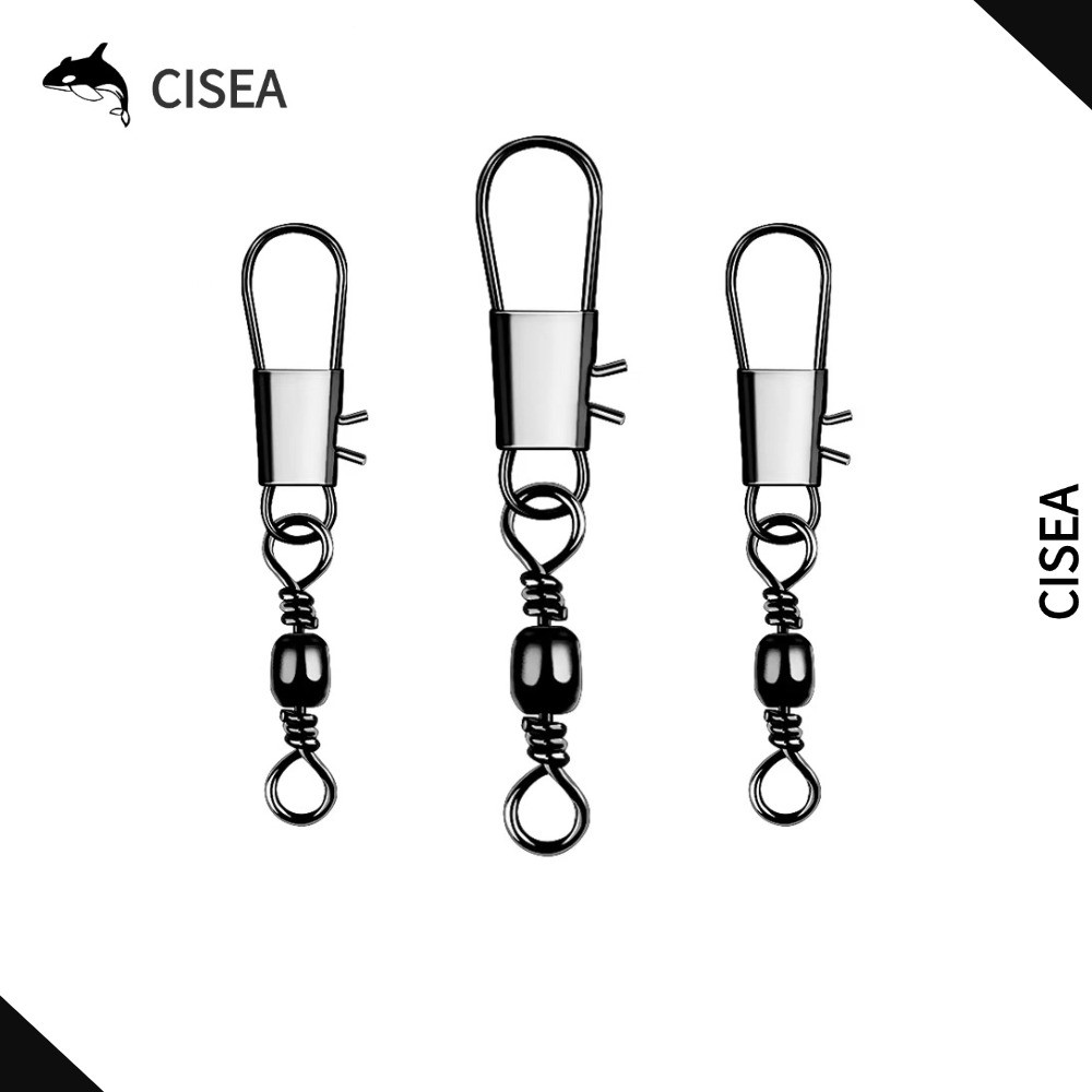 CISEA F401 ตัวเชื่อมต่อตกปลา Quick Connector แบบพกพา พร้อม 8 แหวน_pin