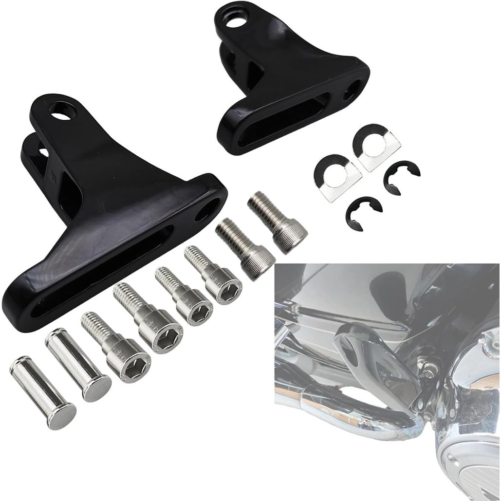 ชุดเมาท์บอร์ดผู้โดยสาร, ผู้โดยสาร Mini หมุด Mount Kit สําหรับ Harley Touring 1993-2025 CVO Electra G