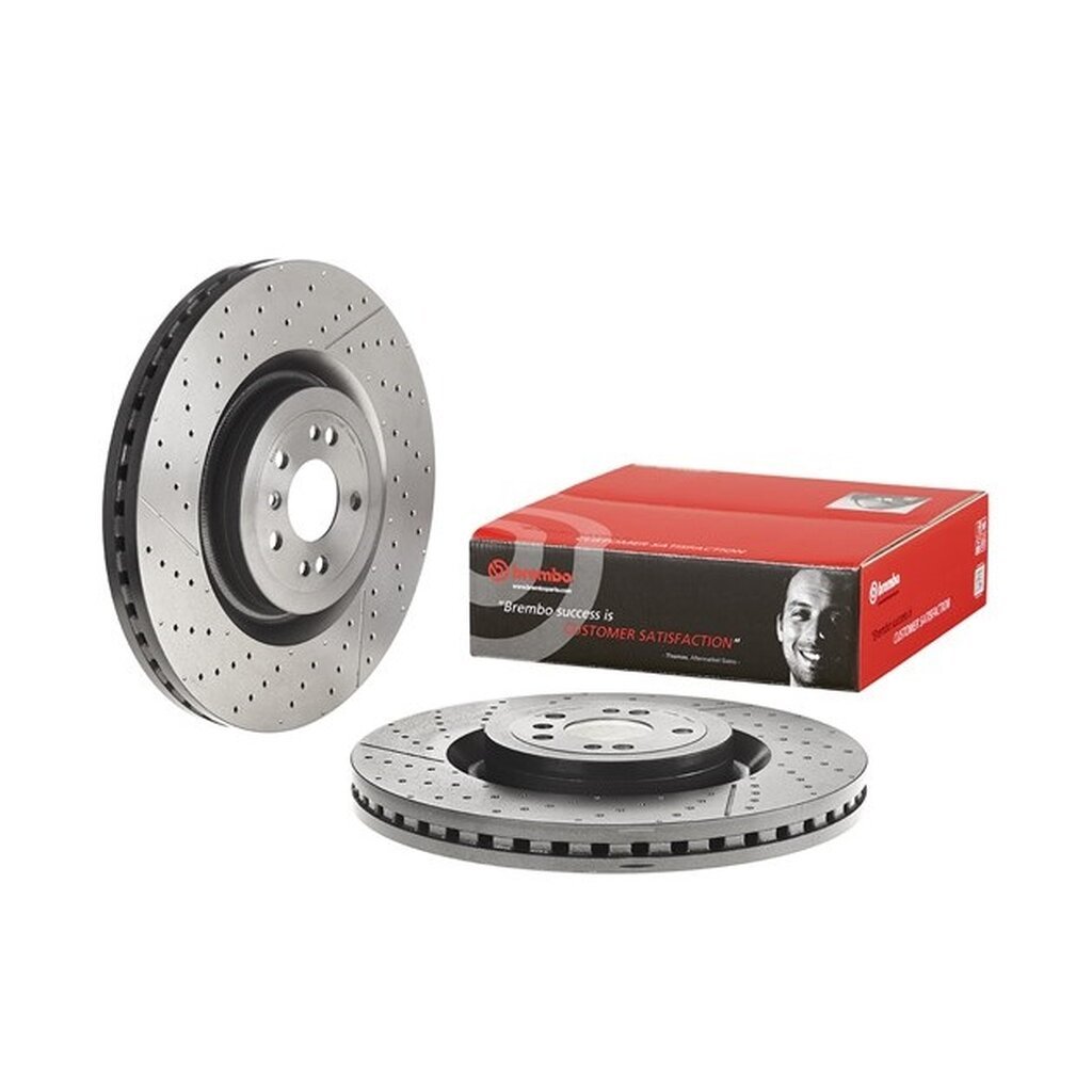 จานเบรคหน้า BENZ GL-CLASS X166 GLE W166 GLS X166 ML-CLASS W166 63 AMG 390MM BREMBO /ชิ้น