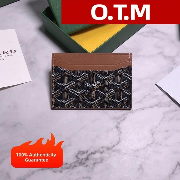 ที่ใส่บัตรหนัง GOYARD/ที่ใส่บัตร/ที่ใส่บัตรธุรกิจ - มีสินค้าในสต็อก - จัดส่งฟรี