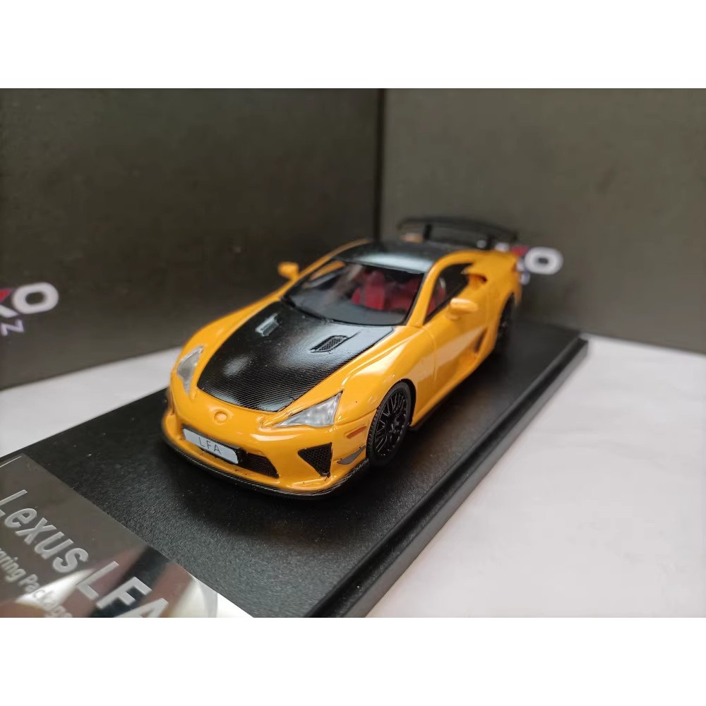 Peako 1 43 Toyota Lexus Lexus Supercar รุ่น Lexus LFA Package สีส้ม