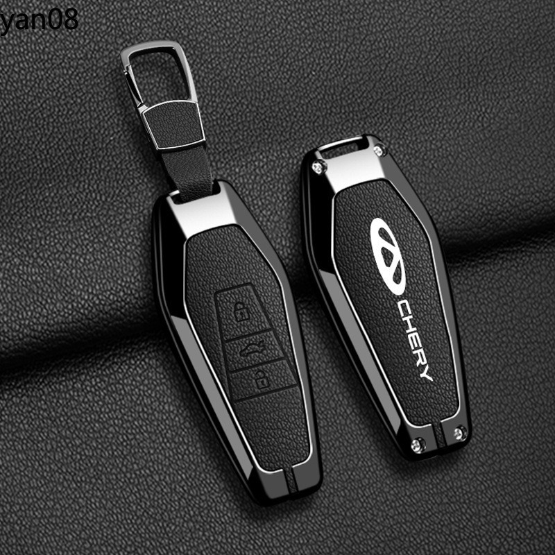 สังกะสีอัลลอยด์ Auto Remote Key Shell สําหรับ Chery ICAR03 AIQAR EQ7 EQ5 EQ3 ICar 03 รถอุปกรณ์เสริม