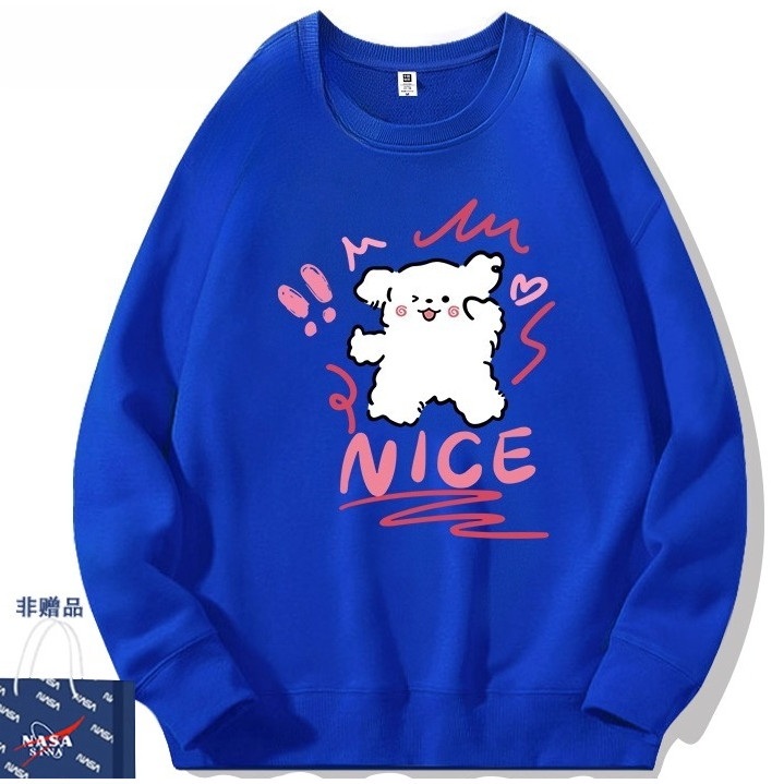 ผ้าฝ้าย 100% เสื้อยืดแบรนด์ร่วม 2025 ฤดูใบไม้ร่วงสไตล์ใหม่รอบคอผู้ชายผู้หญิงสไตล์เดียวกันคู่ All-Mat