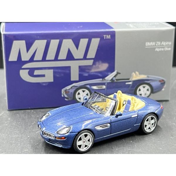 MINIGT BMW Z8 Alpina Alpine Blue