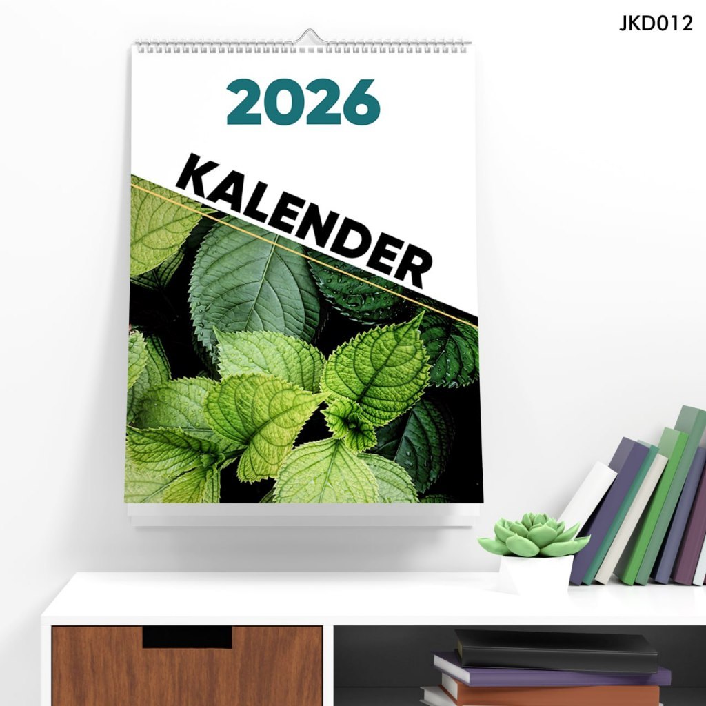 2026 Complete Wall Calendar Aesthetic New Year Calendar 2026 บรรจุ 7 แผ่น