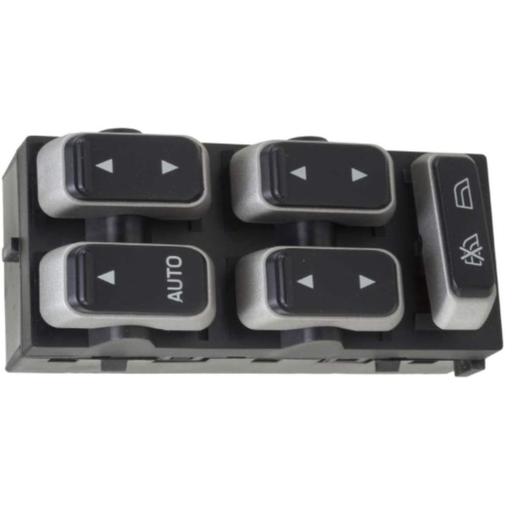 สวิตช์หลักหน้าต่างไฟฟ้า 03-08 Lincoln Town Car 4W1Z-14529-AAA 5W1Z-14529-BA 71055