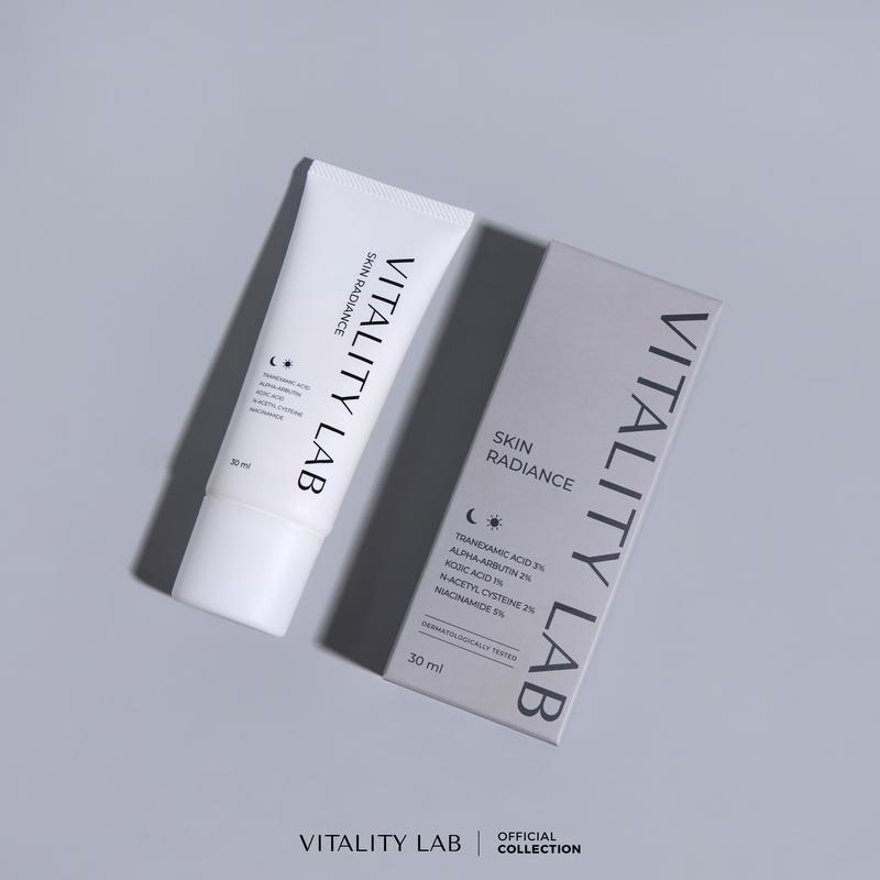 Skin Radiance: สกินเรเดียนซ์ สกินแคร์บำรุงผิวหน้าสำหรับผู้มีปัญหาหมองคล้ำ ฝ้า กระ จุดด่างดำ รอยสิว V