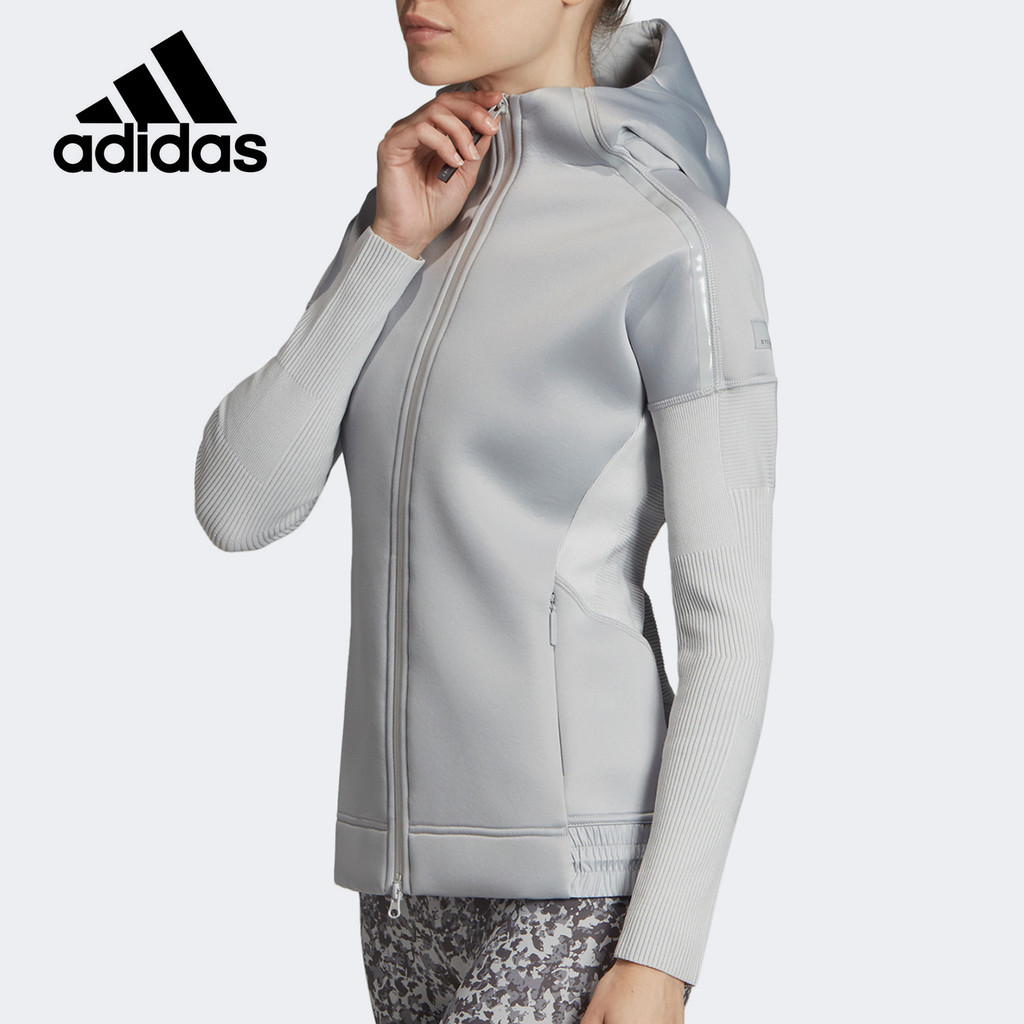แจ็กเก็ตเทรนนิงแบบฮู้ดสำหรับผู้หญิง Adidas Originals ZNE FK0836 ของแท้