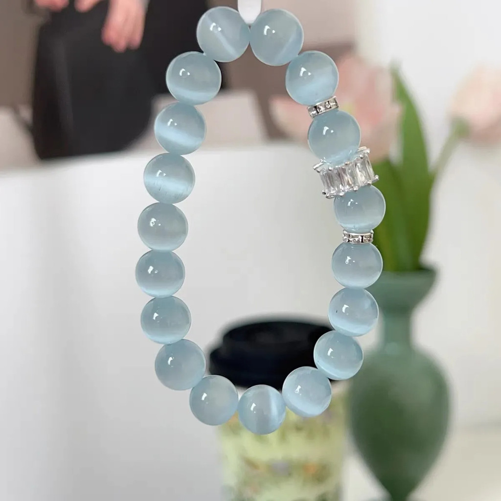 Cool Feeling Full Score High Ice Opal Bracelet Simple Fashion Niche Bracelet