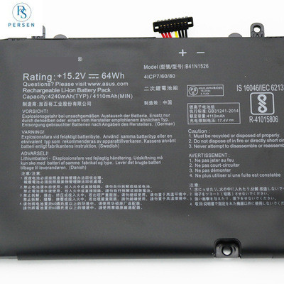เหมาะสําหรับแบตเตอรี่แล็ปท็อป Asus STRIX S5VM S5VS ROG S5VT6700 B41N1526