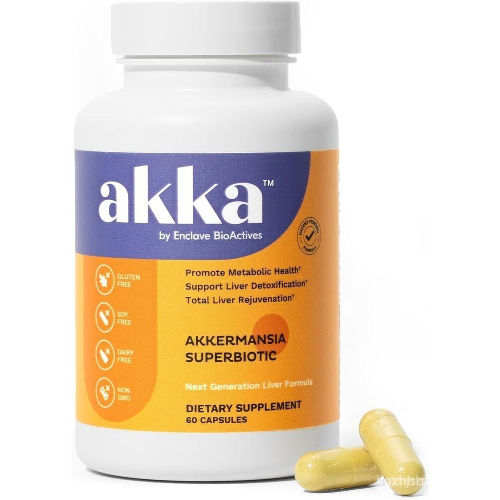 AKKA Premium Liver Cleanse Detox & Repair Superbiotic: Liver Detox, Regeneration, & Restoration Live