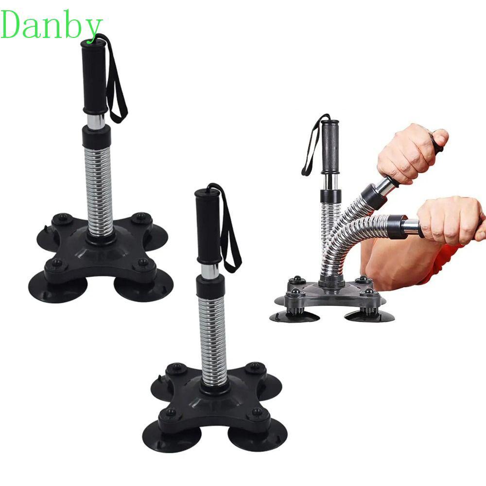 DANBY Hand Grip Exerciser, Anti-Slip Handle Stable ถ้วยดูด Arm Wrestling Trainer, Resistance Spring 