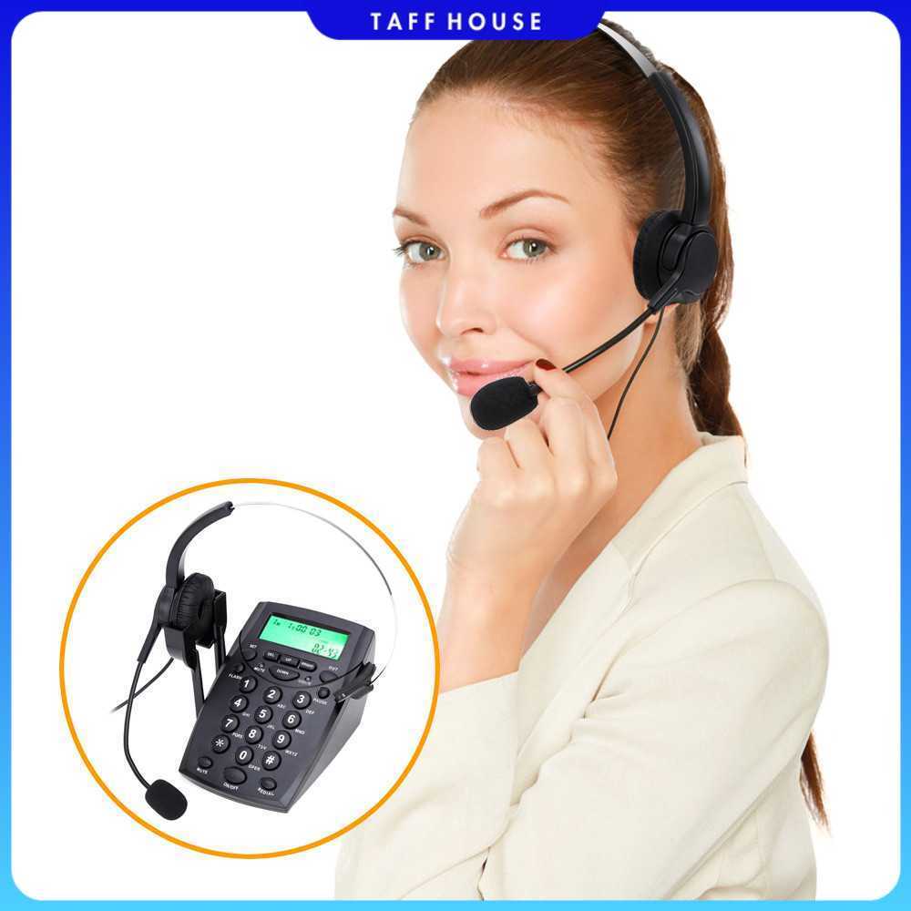 โต๊ะโทรศัพท์ Voicejoy HT800 พร้อมศูนย์สนทนาหูฟัง VH500