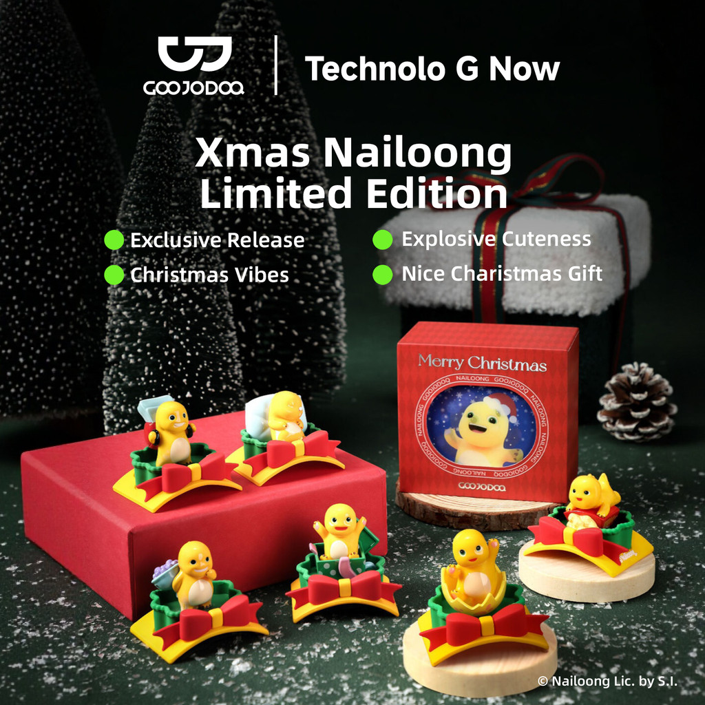 [GOOJODOQ  Nailoong] Christmas Topper Blind-Box Collectible Fun Compatible with GFS001 GFS002 & GFS0