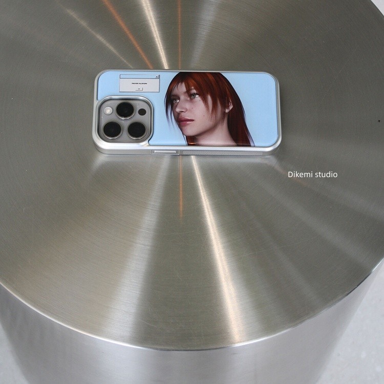เกาหลี ins Y2K สไตล์ cool ผมสีแดงสาวสําหรับ iphone 17/16promax/15 promax/13/12/14pro/11 เคสโทรศัพท์ ราคา ถูกที่สุด ดีลบีเคเค แกลเลอรีภาพที่ 2