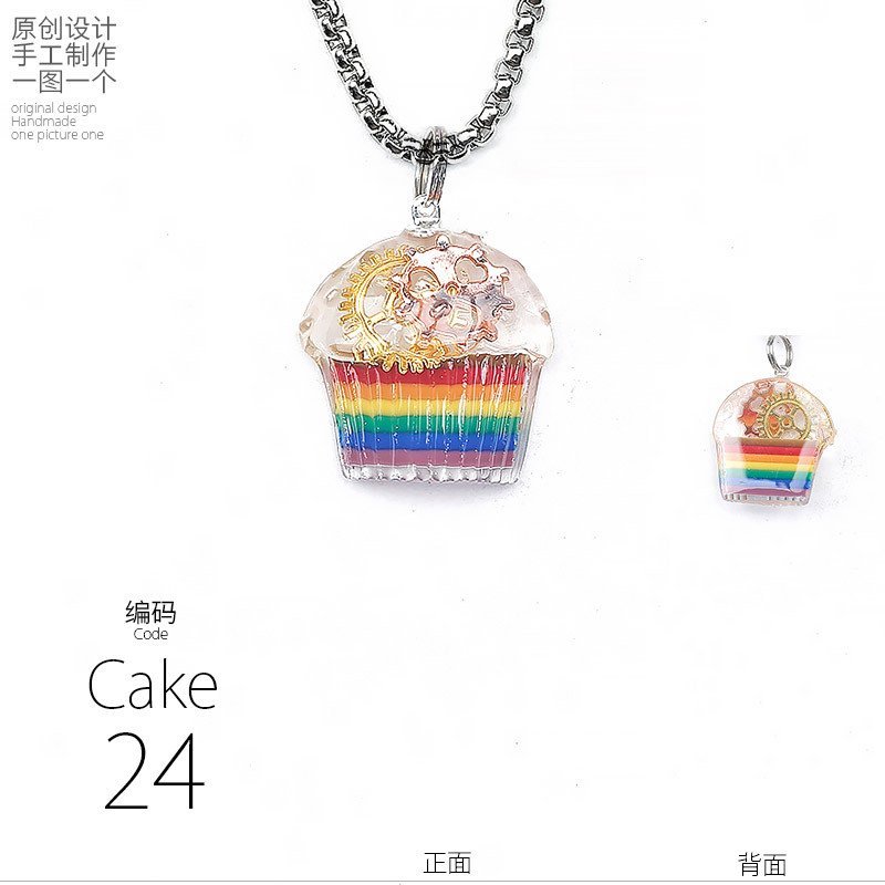 Ppk Influencer สร้อยคอมันทั้งคลาวิกเคิลเชน และพวงกุญแจสไตล์ Cyberpunk