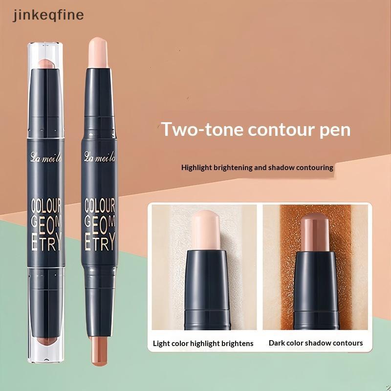 KTH 2in1 Double-ended คอนซีลเลอร์ Stick High Coverage กันน้ําสําหรับแต่งหน้าใบหน้าน้ําหนักเบายาวนานค