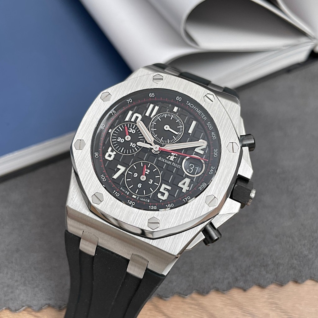 Audemars Piguet Audemars Piguet Royal Oak Series สแตนเลสอัตโนมัตินาฬิกาผู้ชาย 26470ST.OO.A101CR.01