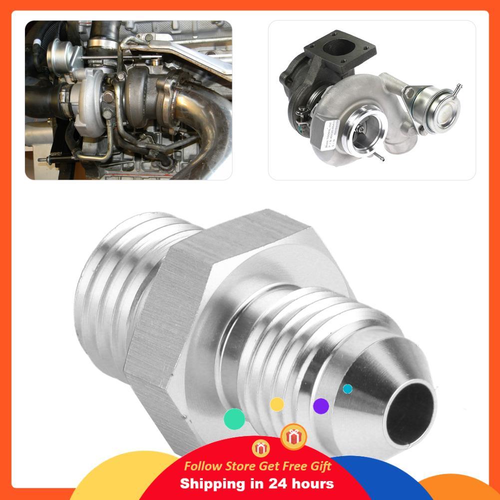 Skejnojj น้ำมันเทอร์โบฟีดอะแดปเตอร์ข้อต่ออลูมิเนียมตรงชุด M12X1.5Mm สำหรับ SAAB TD04L TD04H TD04HL