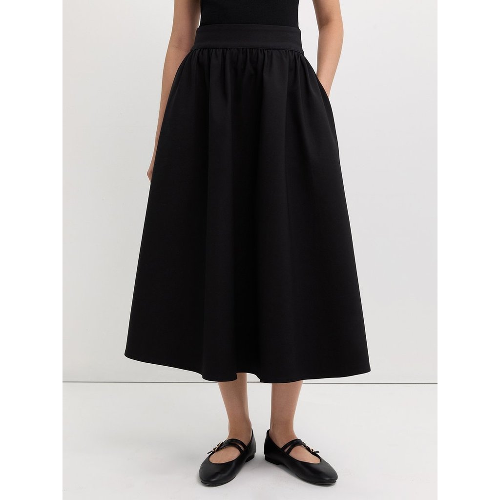 [Pomelo] กระโปรงแต่งกระเป๋าข้าง / Side Pocket Skirt