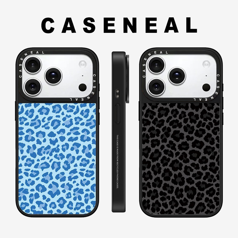 Drop proof CASENEALเคสโทรศัพท์สําหรับiPhone 17ProMax 17pro 17 air 16promax 16 15promax 15 14promax 13 13Promaxเคสแข็งเสือดาวพิมพ์12 12PromaxกรณีiPhone 11กรณีคุณภาพสูง