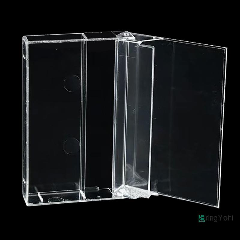 AringYohi] 1 PC Cassette Tape กล่องเก็บของโปร่งใสเสียงบันทึกแม่เหล็กเทปเปล่ากล่องกันฝุ่นใหม่