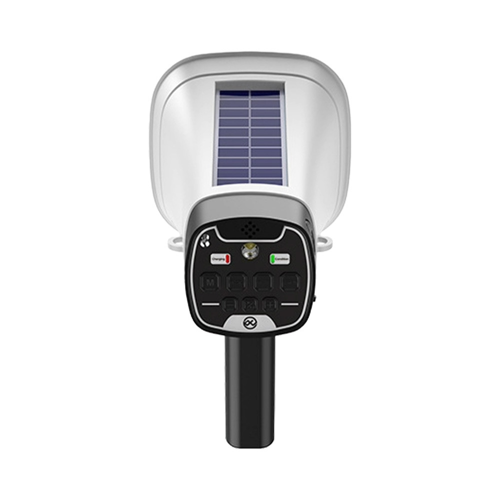 Summina Solar-Powered Megaphone Speaker ไร้สายแบบพกพากลางแจ้งบันทึกเครื่องขยายเสียงมือถือมัลติฟังก์ช