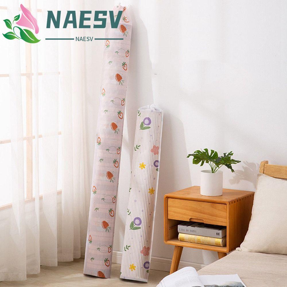 NAESV Cool Mat Storage Bag, PEVA Moisture-proof Bamboo Mat Cover, Modern Dust Folding Waterproof Str