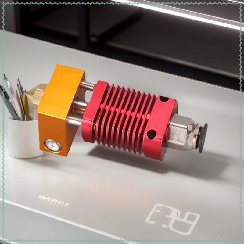 นสฮ.ค คอเต่า neck neck neck nood 3D เครื่องพิมพ์ Accessriers CR10 Hotend Extruder Kit ความร้อนบล็อกห