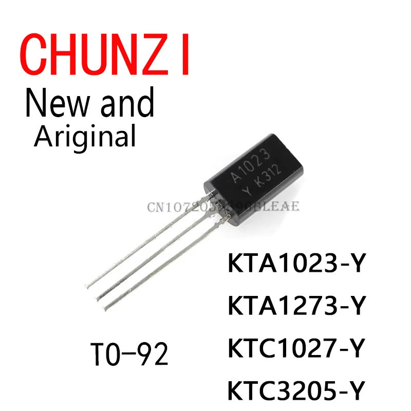 50pcs ใหม่และต้นฉบับ KTA1023 KTA1273 KTC1027 KTC3205 A1023 A1273 C1027 C3205 TO-92 KTA1023-Y KTA1273