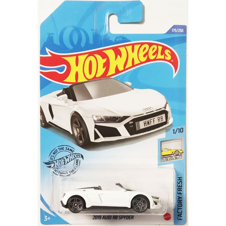 HotWheels HotWheels AUDI R8 Convertible Supercar First Edition สีขาว AUDI R8 SPYDER 175/20k