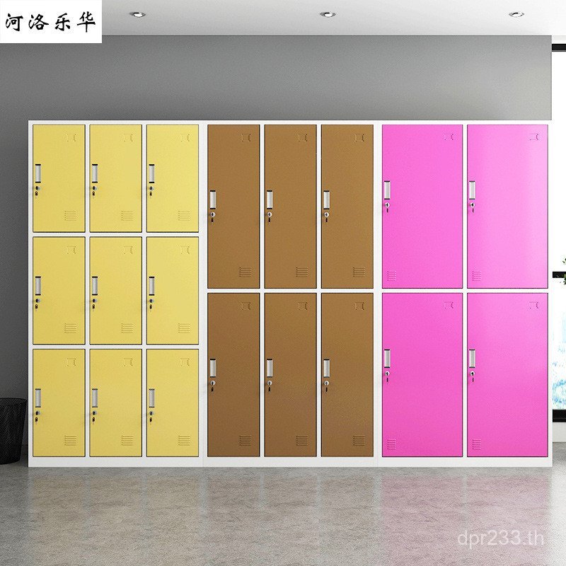 Leroy ตู้ Locker Locker Locker ตู้เสื้อผ้าเหล็ก หลายชั้น ห้องน้ํา ล็อคยิม ดีบุก HBEC