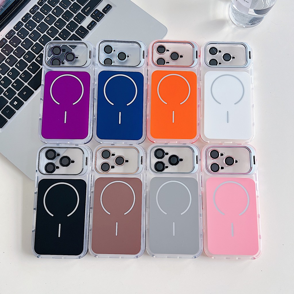 สําหรับ iphone17ProMax เปลือก 3D18 วงเล็บเลนส์ไฟฟ้า iPhone16ProMax iPhone15ProMax iPhone17