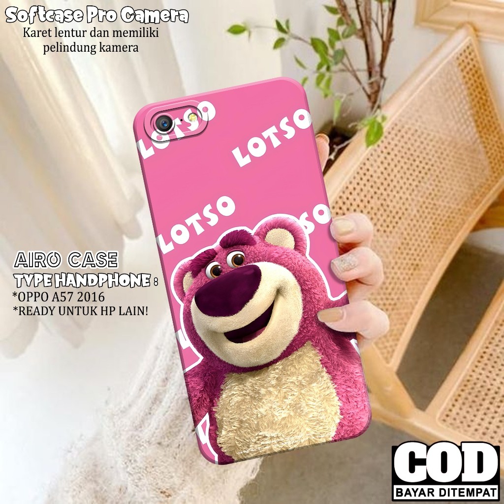 Oppo A57 2016 Softcase Oppo A57 2016 - AIRO CASE - Oppo A57 2016 Phone Case - Phone Silicon - Phone 