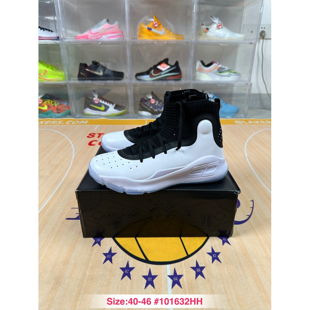 รองเท้าบาสเก็ตบอล Curry 4 แบบแท้ ใช้งานได้ทั้งในการเล่นและการแต่งตัวประจำวัน