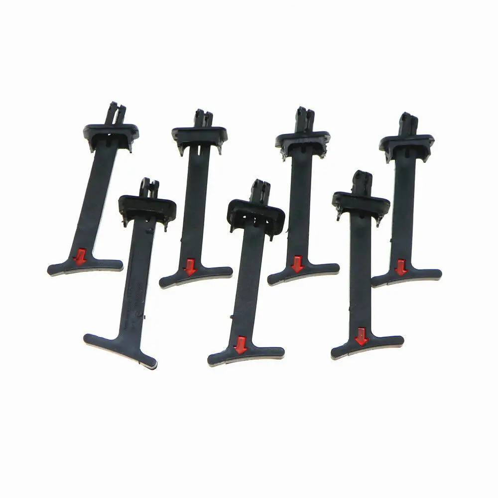 7 ชิ้นรถฝาครอบเครื่องยนต์ล็อค Release Lever Lever ปลดล็อคสําหรับ VW Golf Jetta MK4 1J5 823 593 C 1J5