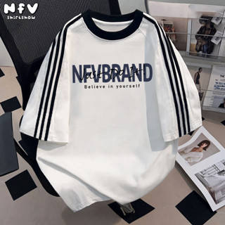 [จัดส่งจากกรุงเทพฯ]NFV ลำลองแมทช์ลุคง่าย✨แฟชั่นเกาหลี ลายพิม…