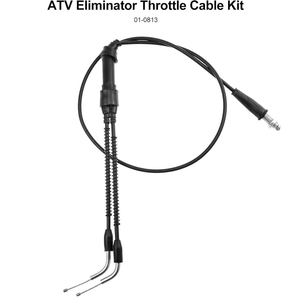 ATV Throttle Cable, Motion Pro TORS Eliminator Replacement Throttle Cable for 1987-2006 Yamaha Bansh