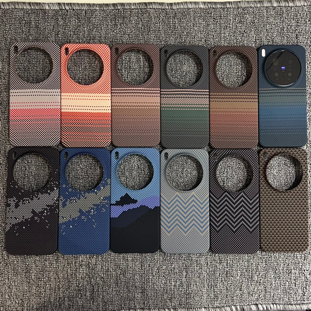 คาร์บอนไฟเบอร์แม่เหล็ก Ultra-Thin Matte เหมาะสําหรับ VIVO X200 X200S X300 pro mini Ultra Kevlar เคสโทรศัพท์ Shock-resistant กรณี