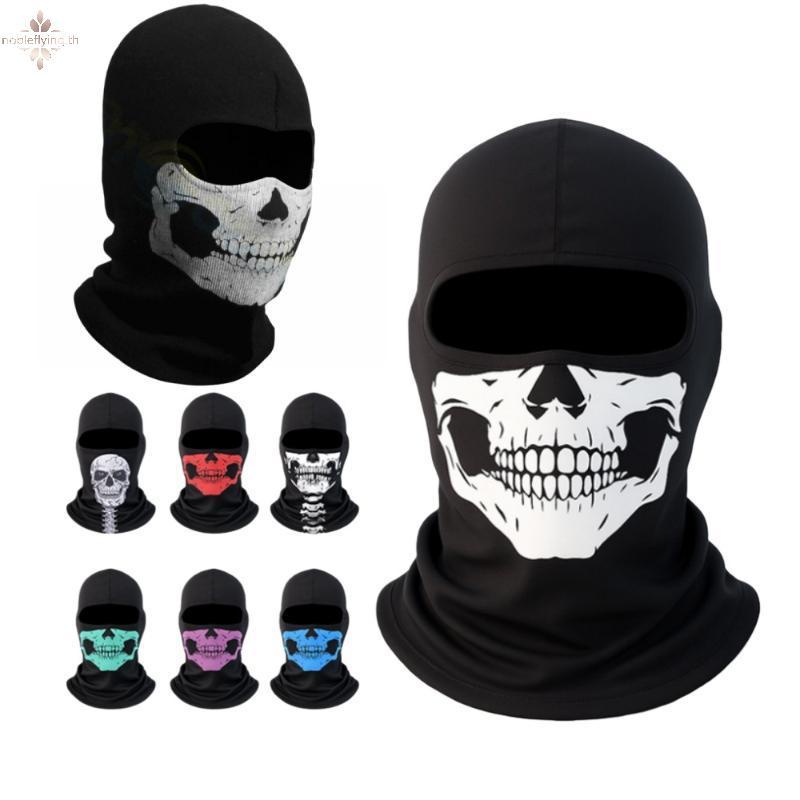 Nf 1 ชิ้นพิมพ์รถมอเตอร์ไซด์ Windproof เล่นสกีคออุ่นหมวกกันน็อค Liner รถจักรยานยนต์ Balaclava หน้ากาก