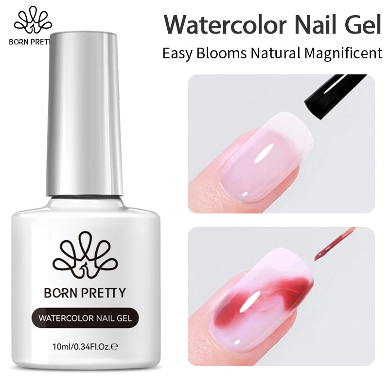 ล้างสีน้ําเจลสําหรับ Spreading Effect Marble Uv Led Soak Off เจลเล็บเจลสีเคลือบเงาเล็บ Art