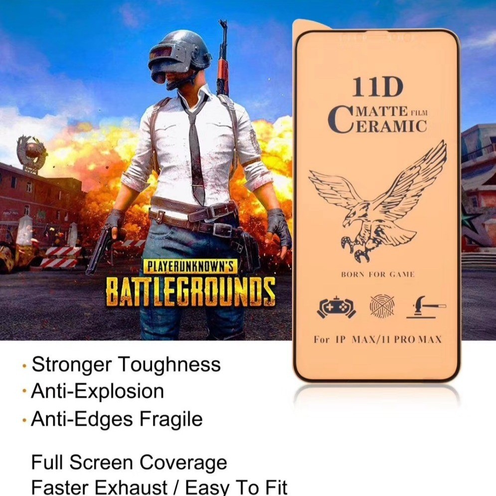 เหมาะสําหรับ IPhone12Mini Matte Film 13PRO ฟิล์มเซรามิค IP12 เกมฟิล์ม Anti-Fingerprint XR ฟิล์มโทรศั