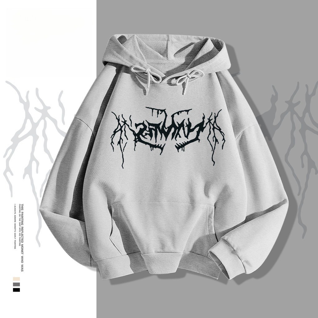 เสื้อฮู้ดแขนยาวสำหรับทุกเพศ ออกแบบมาอย่างน่ารักด้วยลายการ์ตูน