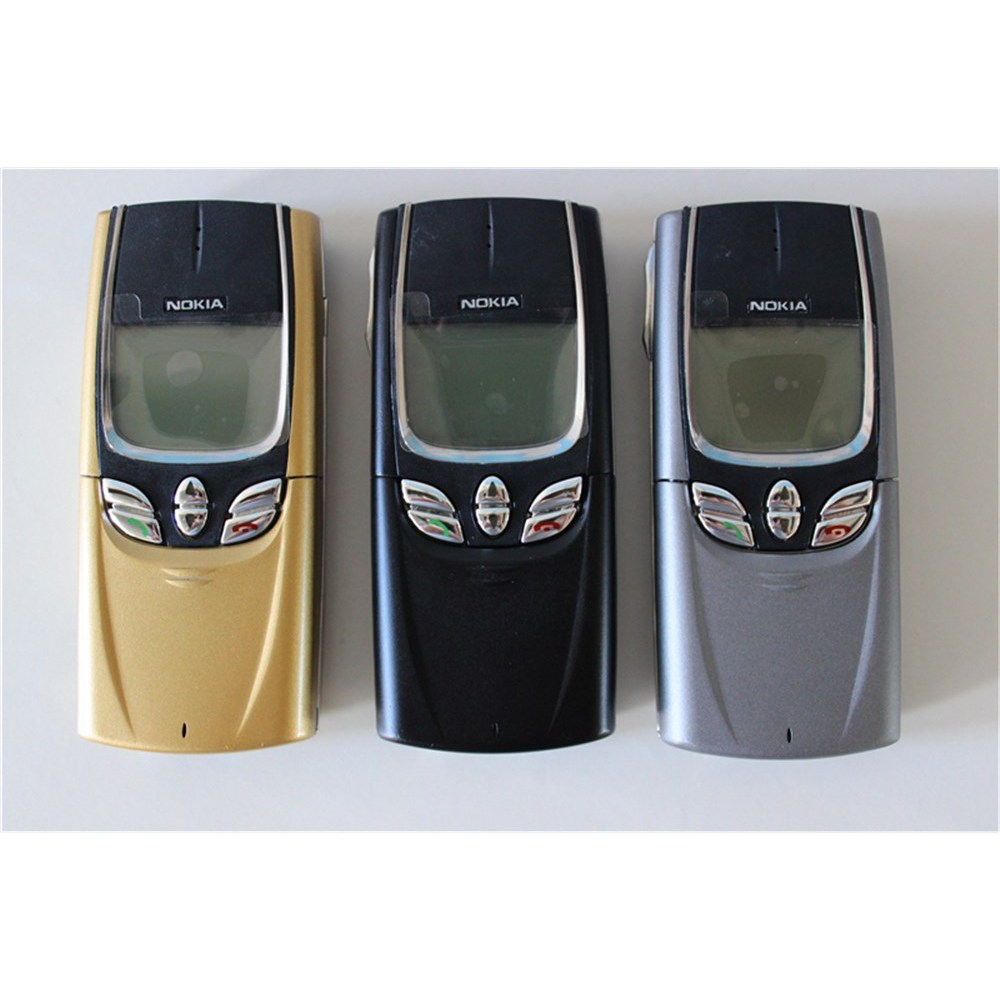 ปลดล็อคต้นฉบับ Nokia 8850 โทรศัพท์เก่า GSM Refurbished Mobi