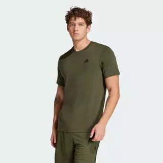adidas Gym & Training เสื้อยืดเทรนนิง Train Essentials Feelready ผู้ชาย สีเขียว JP4951