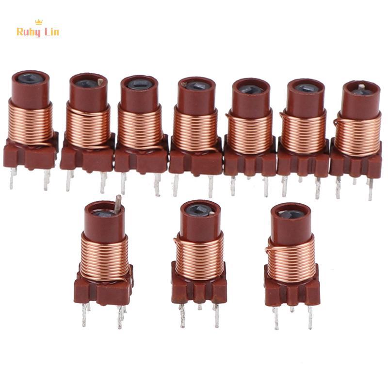 Ruby Lin 10pcs 12T 0.6uh-1.7uh ปรับความถี่สูง Ferrite Core Inductor Nice