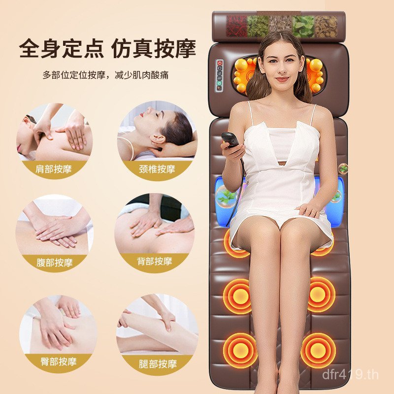 เครื่องมือกลับเอวนวดกระดูกสันหลังส่วนคอนวดเบาะข้ามพรมแดนครัวเรือนคอเบาะ ในlong หมอนที่นอนไฟฟ้า hjs